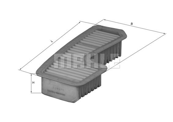 WILMINK GROUP Воздушный фильтр WG1216123